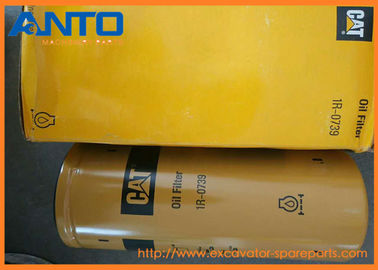 Filtro de óleo do motor 5I-8670 de Replacement Parts 1R-0739 093-7521 da máquina escavadora