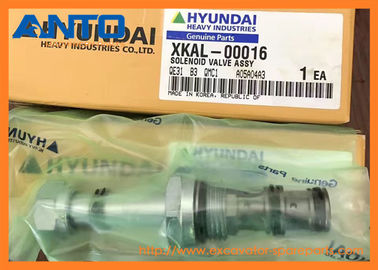Válvula de solenoide XKAL-00016 aplicada às peças da máquina escavadora de Hyundai R210-9 R140-9 R140W-9 R210W-9