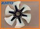 600-645-7850 6006457850 Ventilador de refrigeração para KOMATSU WA380-6 Peças de carregador de rodas