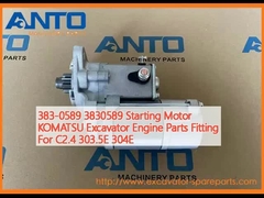 383-0589 3830589 Motor de arranque KOMATSU Partes de motores de escavadeiras para C2.4 303.5E 304E