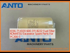 6136-71-6120 600-311-8222 Filtro de combustível KOMATSU Peças sobressalentes de escavadeiras para PC200-5