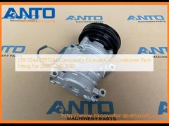 259-7244 2597244 Compressor Excavadora Condicionador de Ar Peças para 3066 320D 323D