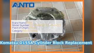 Bloco de cilindro Komatsu D155A 175 30 24222 Qualidade OEM
