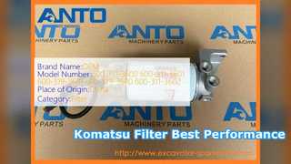 Peças de substituição do filtro da máquina escavadora de KOMATSU PC300 PC350