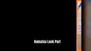 Peças Komatsu Lock WA0 WA00 7 6 80