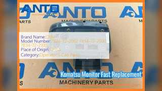 Monitor 7834 72 2002 da máquina escavadora de Komatsu substituição