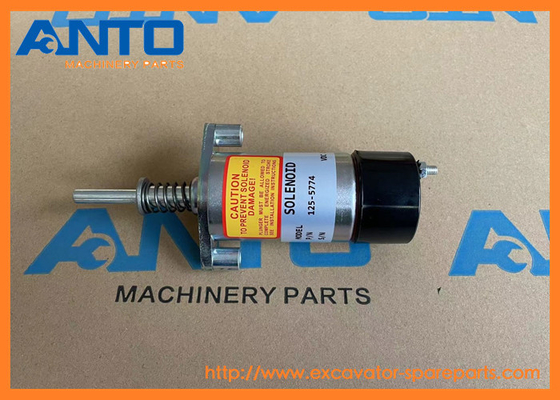 1255774 125-5774 Desligamento Solenoide Adaptação Pista Peças do motor 3306 3306B 3306C 3406B 3406C