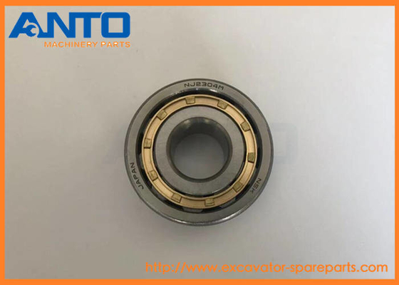 Rolamento de rolo NJ2304 cilíndrico 20x52x21 milímetro NJ2304E para a máquina escavadora Bearing