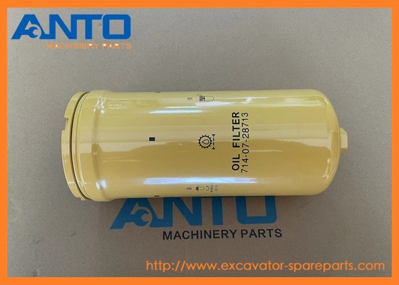 7140728713 7140728712 Filtro de óleo KOMATSU D65EX D65PX Para partes de motores de escavadeiras