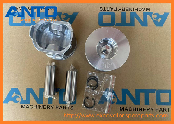 1J701-21112 1J70121112 Peças de motor de escavadeira KUBOTA com pistão adequadas para V2607 KX057-4