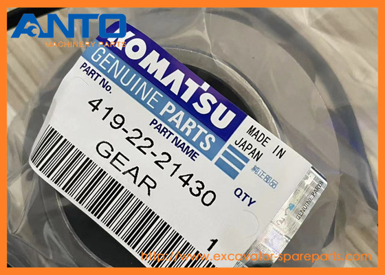419-22-21430 4192221430 Engrenagem KOMATSU Peças sobressalentes para carregador de rodas WA320-6