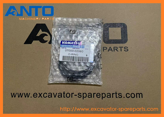 07000-02060 07000-12060 R0700002060 O-Ring KOMATSU Peças sobressalentes para escavadeiras PC160LC-8