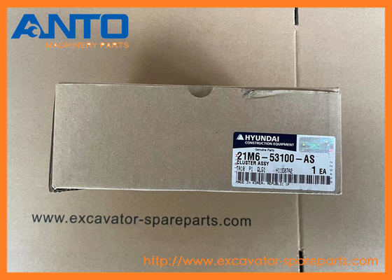 21M653100 Monitor Cluster Gauge Assy HYUNDAI Peças sobressalentes de escavadeira para R55-3 R55W-3