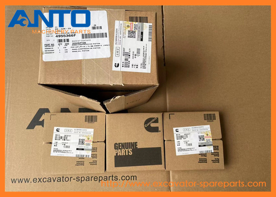 4955366 3970518 3976339 Anel de pistão CUMMINS Peças sobressalentes de escavadeiras para QSB6.7 6D107