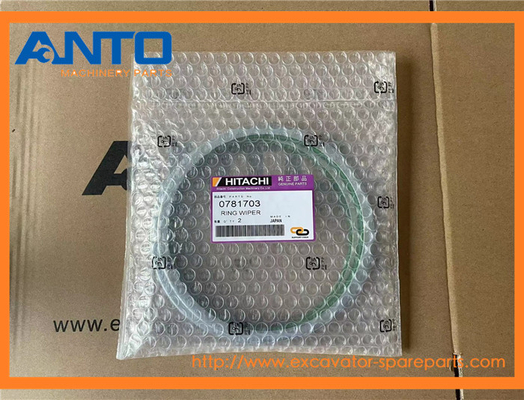 0781703 Limpador de anéis HITACHI Peças sobressalentes de escavadeira para EX1200-5