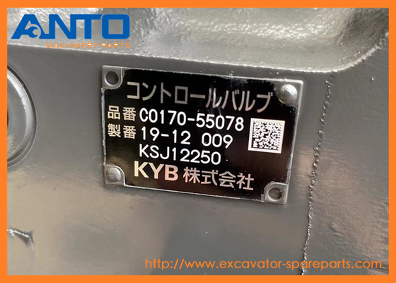 KSJ3106 KSJ12250 válvula de controlo CASE Peças sobressalentes de escavadeira para CX330 CX350B