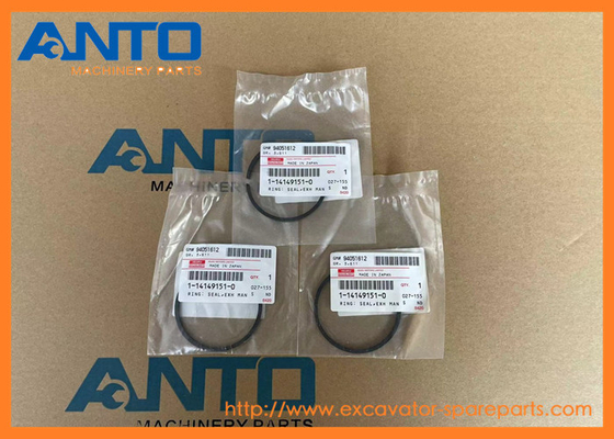 1-14149151-0 1141491510 Anel de vedação HITACHI Excavadora de escape Manifold Peças para ZX330-3 6HK1