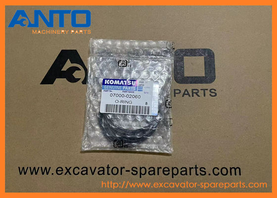 07000-02060 0700002060 O-ring para escavadeiras KOMATSU PC05 PC07 PC08UU PC10 PC100