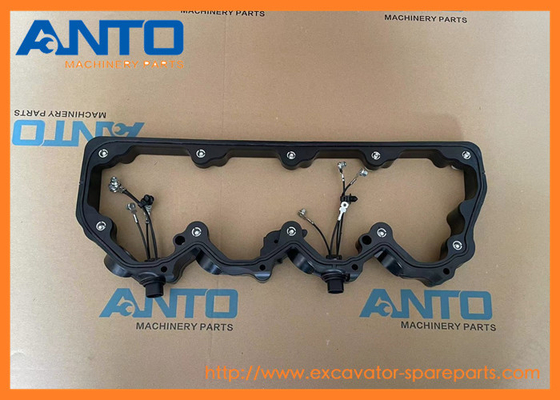 455-6923 298-4551 4142X376 Base da tampa da válvula Peças sobressalentes de escavadeira para C4.4