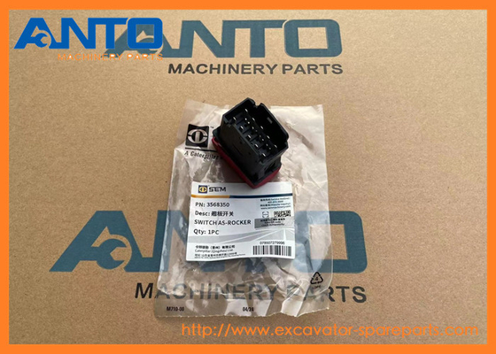 3568350 356-8350 Rocker Switch Excavator Parts Electric Fitting For D6K2 D6K2 LGP