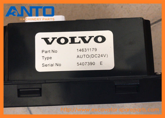 Painel do interruptor do controlador do condicionador de ar da máquina escavadora de VOE14590052 VOE14631179 para VOE EC140B EC210B EC240B EC290B