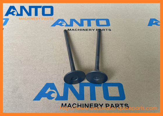 6150-42-4110 6150-42-4210 Válvula de Admissão Válvula de Escape Peças do Motor da Escavadeira Para PC400