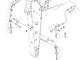07097-21015 encanamento adicional do atuador da mangueira do braço para KOMATSU PC200