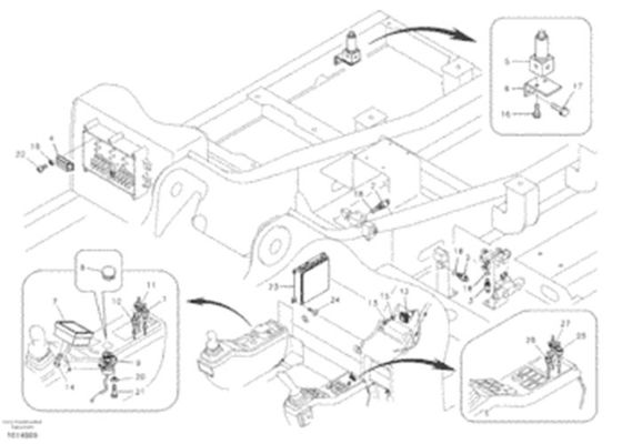 Controlador With Program VOE EC210B de VOE14518349 14518349 VECU
