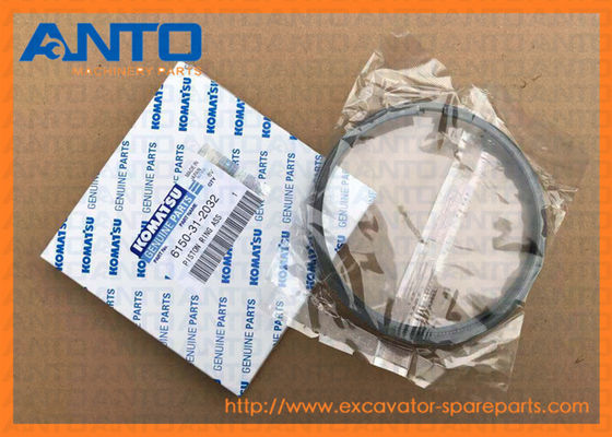 6150-31-2032 6150-31-2031 6150-31-2030 6D125 máquina escavadora Engine Piston Ring Set