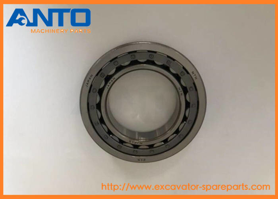 Rolamento de rolo NJ215 cilíndrico 75x130x25 milímetro NJ215ECM para a máquina escavadora Bearing