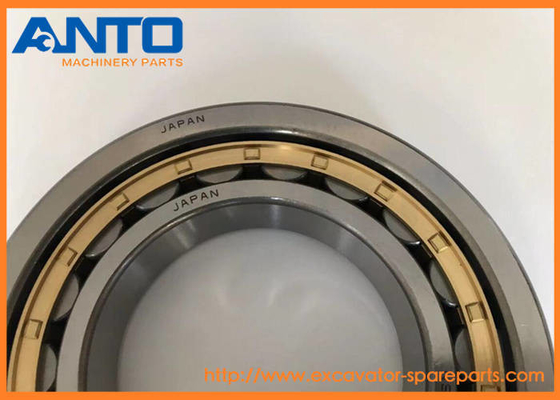 Rolamento de rolo NJ220 cilíndrico 100x180x34 milímetro NJ220ECM para a máquina escavadora Bearing