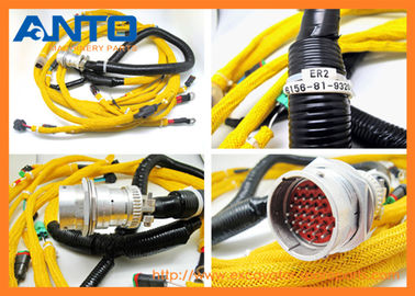 6156-81-9320 cablagens do motor 6D125 para as peças da máquina escavadora de PC400-7 KOMATSU