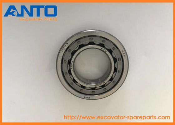 Rolamento de rolo NJ208 cilíndrico 40x80x18 milímetro NJ208ECM para a máquina escavadora Bearing