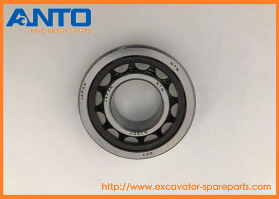 Rolamento de rolo NJ307 cilíndrico 35x80x21 milímetro NJ307ECM para a máquina escavadora Bearing